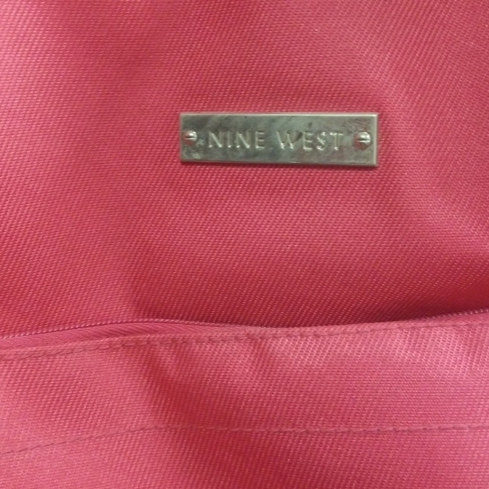 Hot pink NINE WEST tote